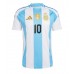 Pánský Fotbalový dres Argentina Lionel Messi #10 Copa America 2024 Domácí Krátký Rukáv